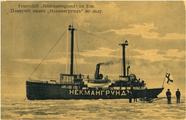 Hiiumadala tulelaev „Nekmangund” u 1910. Kulle Salanski kogu.