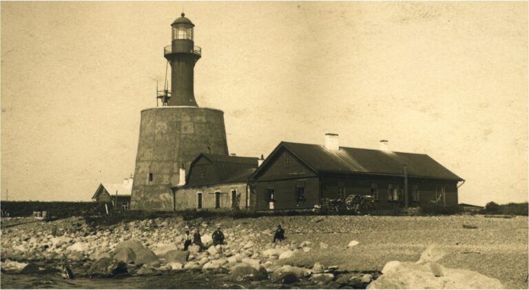 Keri tuletorn u 1927. Jaan Vali kogu.